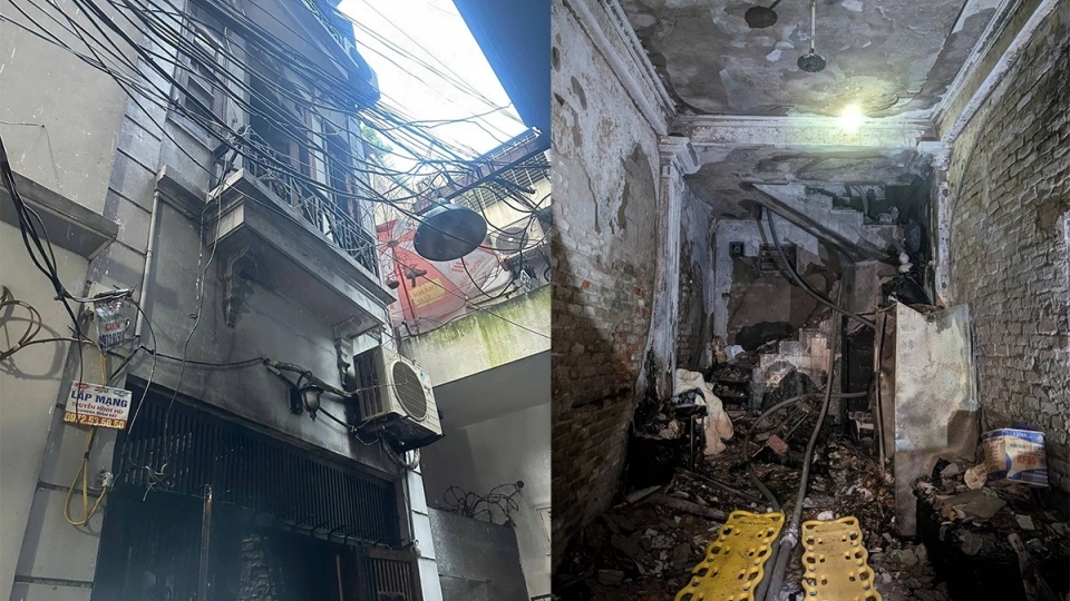 House fire in Hanoi alley leaves five dead